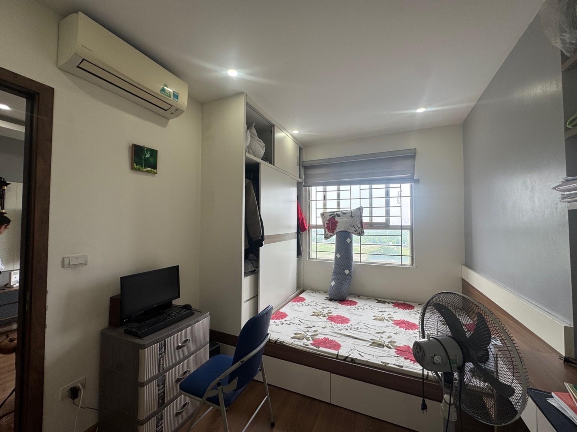Bán chung cư Ecohome Phúc Lợi - 77m2 | 3PN | 2WC | Giá 4,85 tỷ - Q. Long Biên - Liên hệ 0982.497.846 - Full đồ, 3 phòng ngủ phòng nào cũng đầy đủ ánh sáng - Ảnh 9