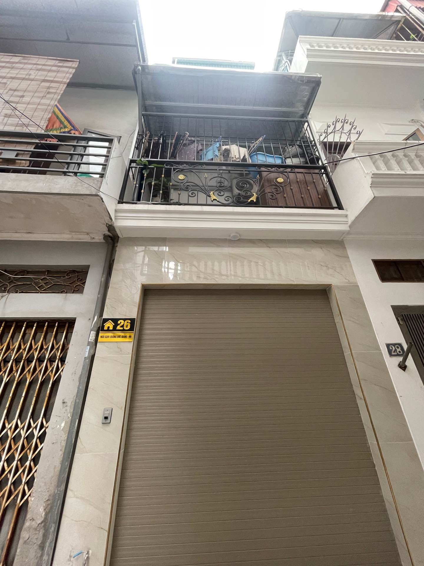 Bán nhà Đức Giang 8,7 tỷ – 55m2 – 4 tầng – Mặt tiền 3m