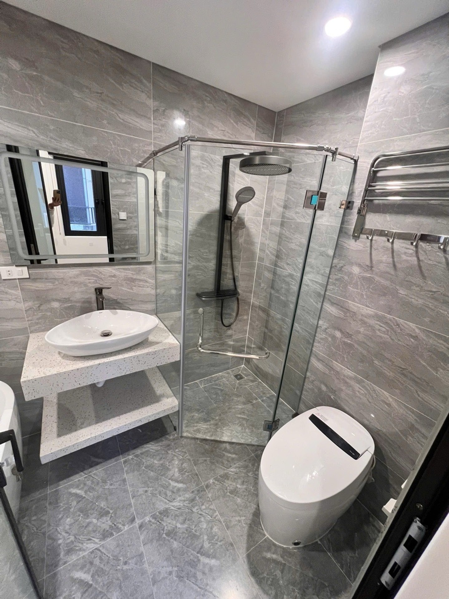 Bán nhà Tư Đình, Q. Long Biên - 50m2 | 7 tầng | Mặt tiền 3,5m x 14,4m | Giá 19 tỷ – 【Nhà đẹp, Thang máy, Xây mới, Full nội thất】 - Ảnh 3